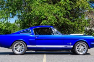 1966, Ford, Mustang, Fastback, Cars, Blue