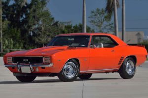 1969, Chevrolet, Copo, Camaro,  rs , Cars, Orange