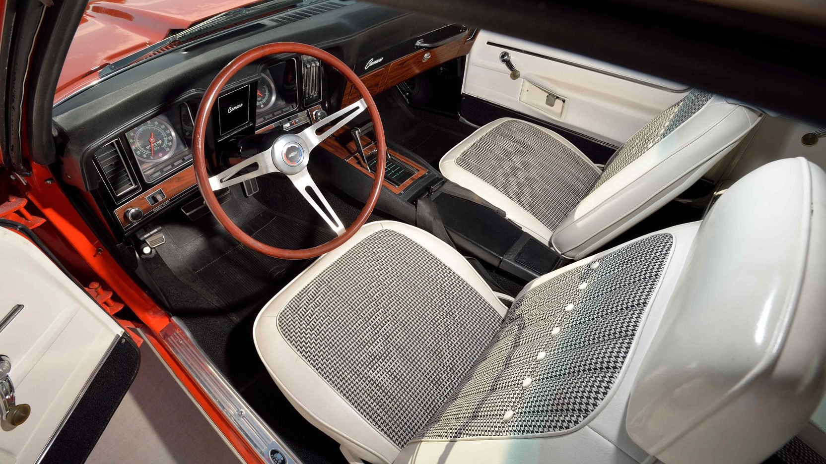 1969, Chevrolet, Copo, Camaro,  rs , Cars, Orange Wallpaper