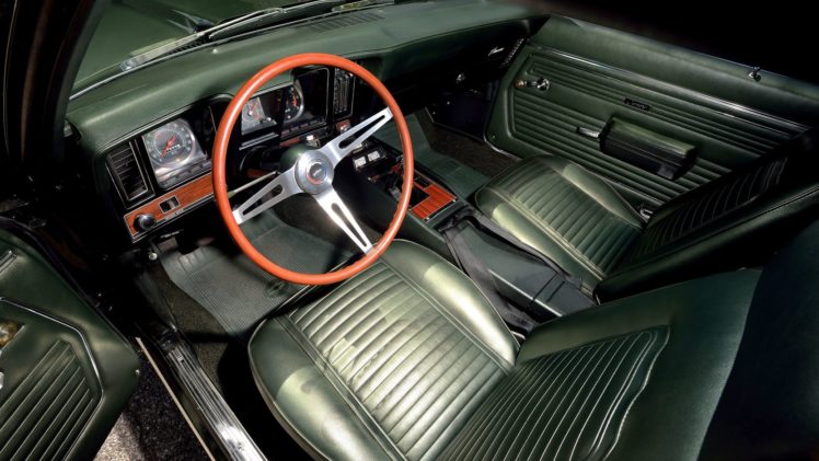 1969, Chevrolet, Copo, Camaro, Cars, Green HD Wallpaper Desktop Background