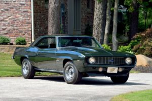 1969, Chevrolet, Copo, Camaro, Cars, Green