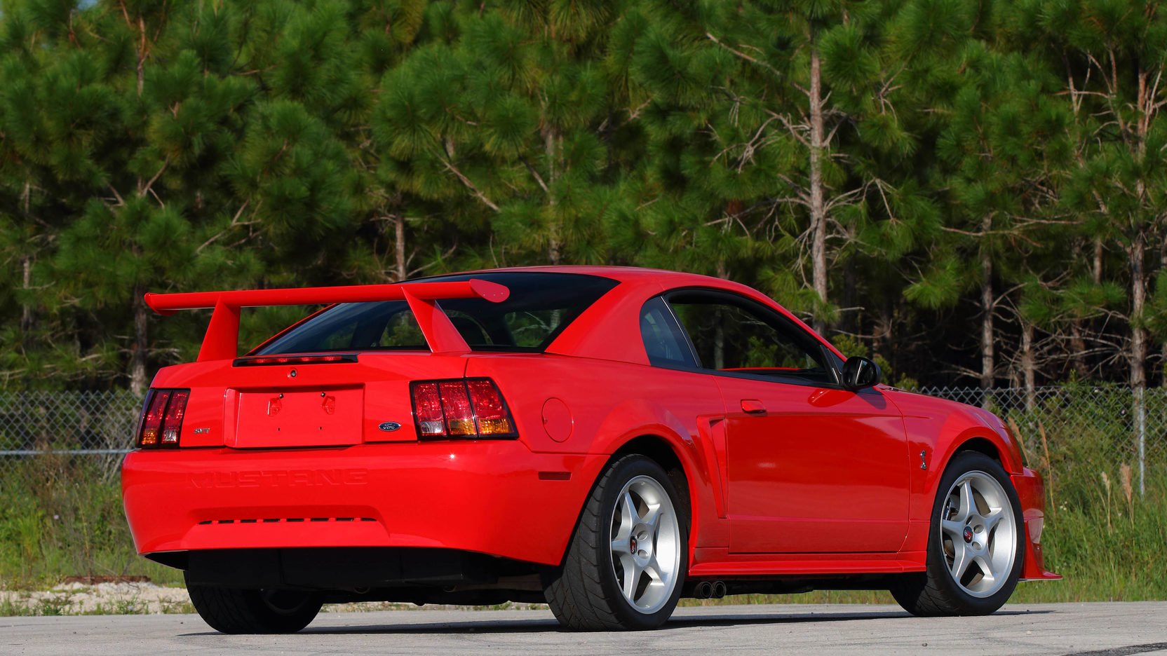 2000, Ford, Mustang, Svt, Cobra r, Cars, Red Wallpaper