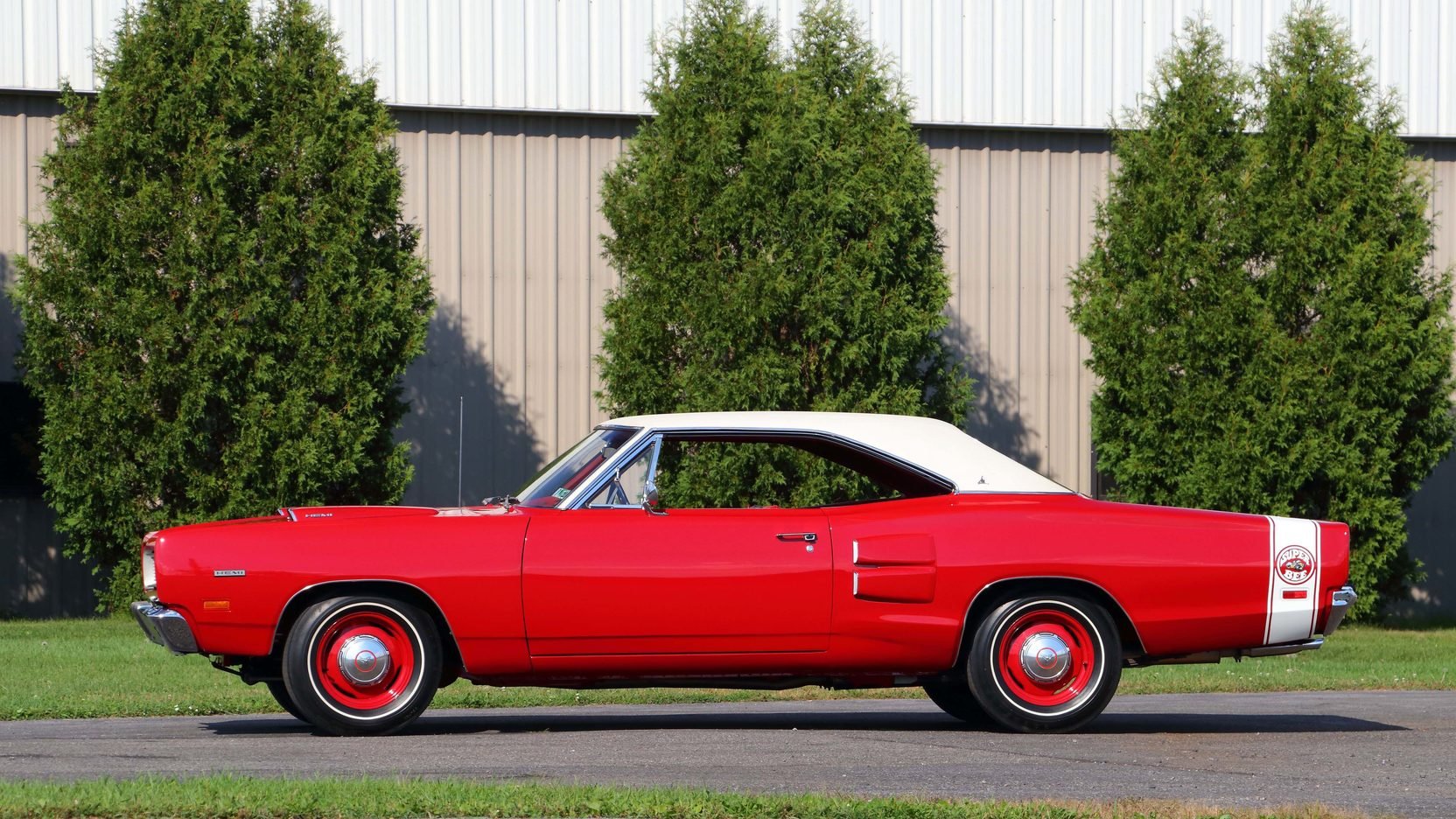 1969, Dodge, Hemi, Super, Bee, Cars, Muscles, Red Wallpaper