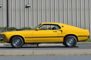 1969, Ford, Mustang, Mach 1, Fastback, Cars, Yellow