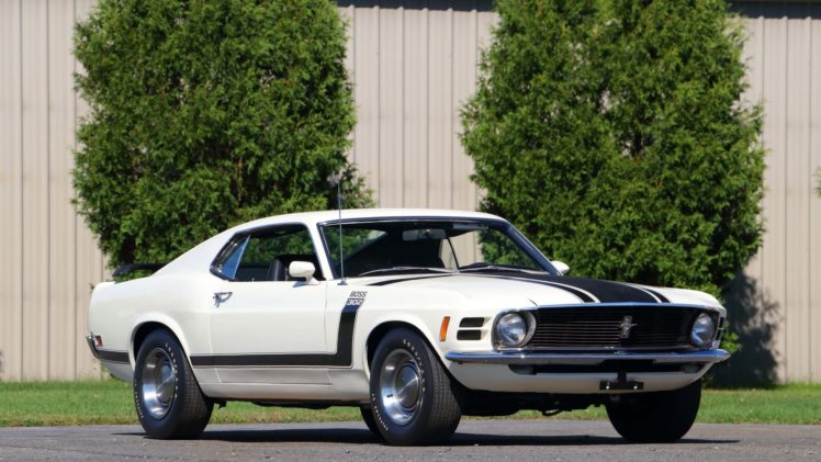 1970, Ford, Mustang, Boss, 3, 02fastback, Cars, White HD Wallpaper Desktop Background