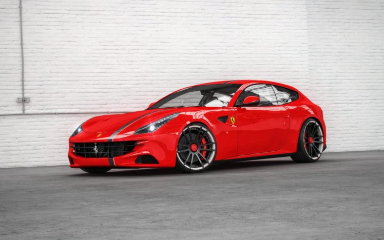 wheelsandmore, Ferrari ff, Cars, Red, Modified HD Wallpaper Desktop Background