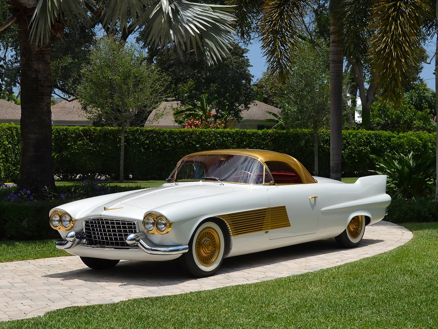 cadillac, Elegante, 1955 Wallpaper