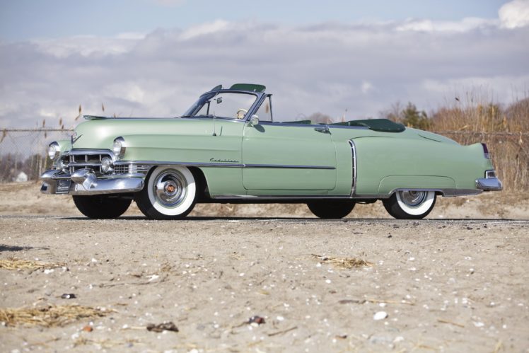 cadillac, Sixty two, Convertible, 1951 HD Wallpaper Desktop Background
