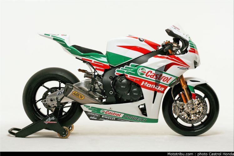 superbike, 2011, Team, Castrol, Honda HD Wallpaper Desktop Background