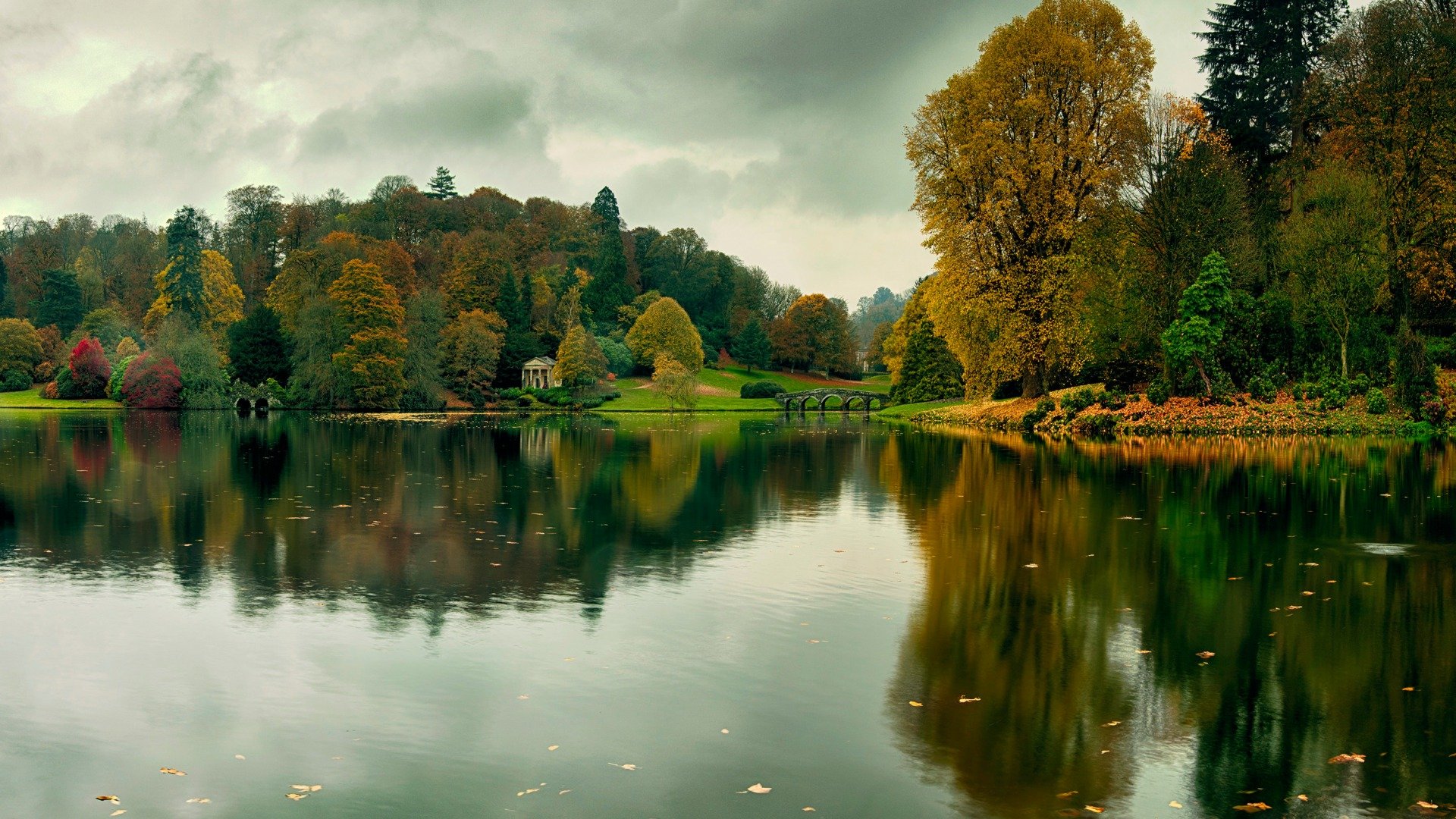 river, Trees, Reflection, Fall, Landscape Wallpapers HD / Desktop and ...