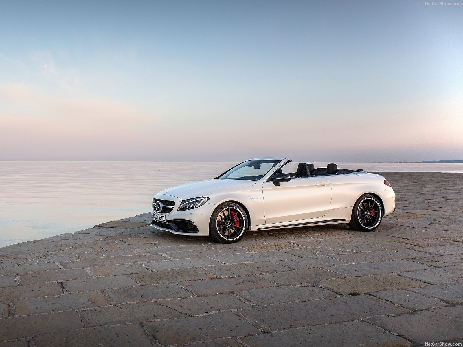 2016, Amg, Benz, C63, Cabriolet, Cars, Mercedes, White Wallpaper
