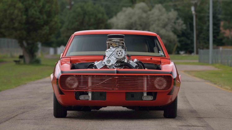 1968, Chevrolet, Camaro, Pro, Street, Cars, Supercharged HD Wallpaper Desktop Background