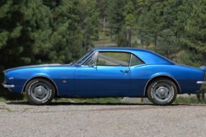 1967, Chevrolet, Camaro, Cars, Blue