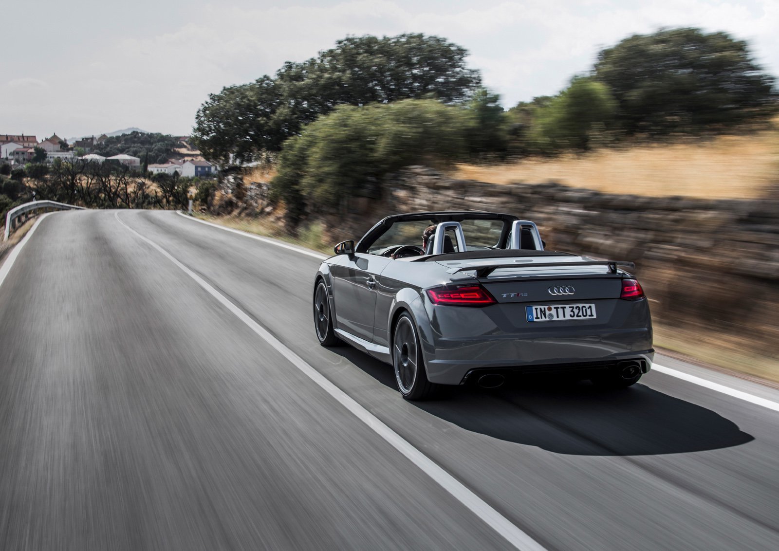 2016, Audi, Tt rs, Roadster, Nardo, Grey, Cars Wallpaper