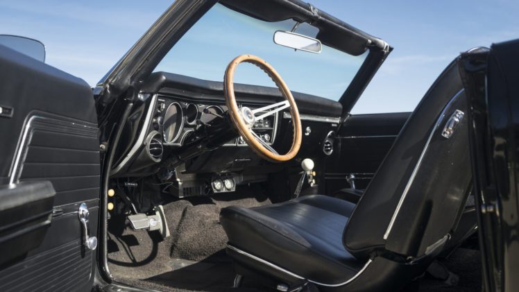 1969, Chevrolet, Chevelle, Convertible, Cars, Classic, Black HD Wallpaper Desktop Background