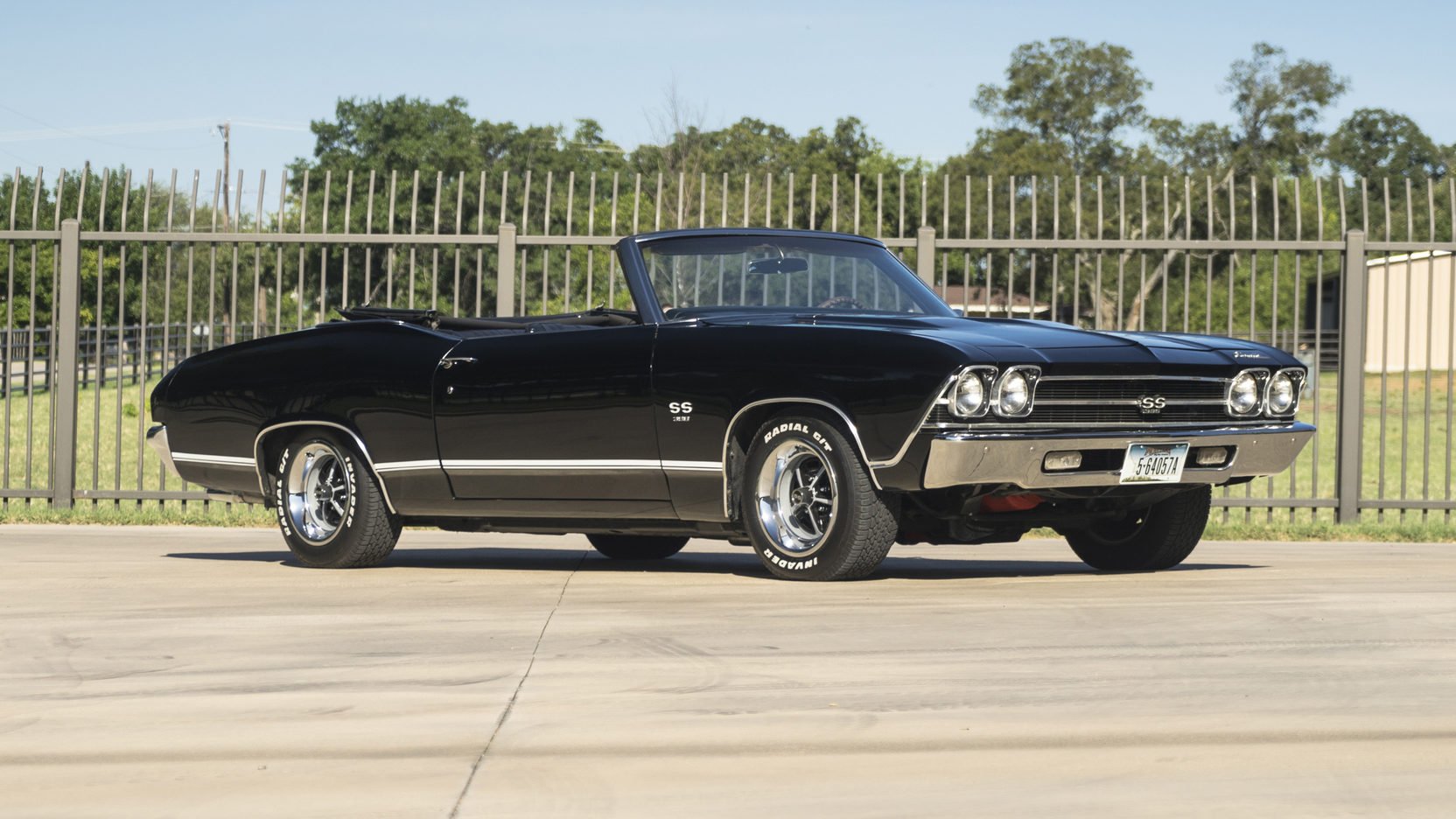 1969, Chevrolet, Chevelle, Convertible, Cars, Classic, Black Wallpaper