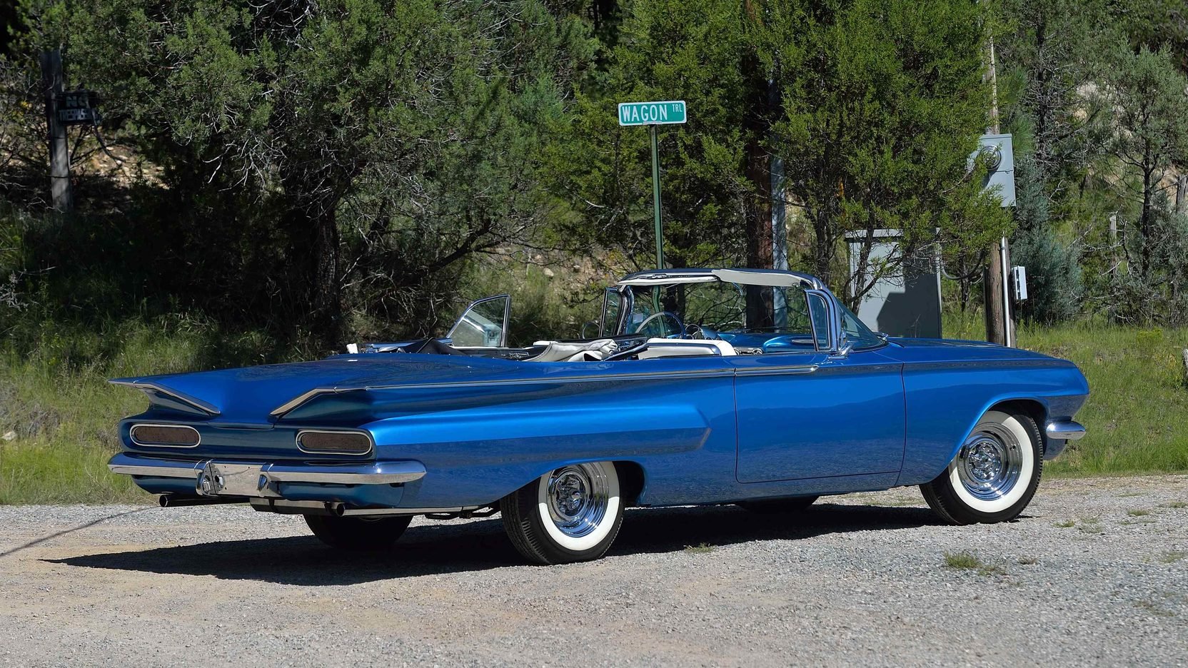 1960, Chevrolet, Impala, Convertible, Cars, Classic, Blue Wallpaper