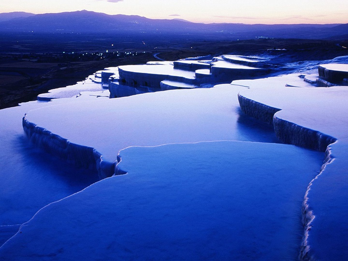 pamukkale, Turkey, Beauty, Nature, Sky Wallpaper