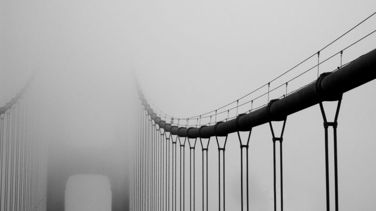 fog, Covers, Bridge, Nature HD Wallpaper Desktop Background