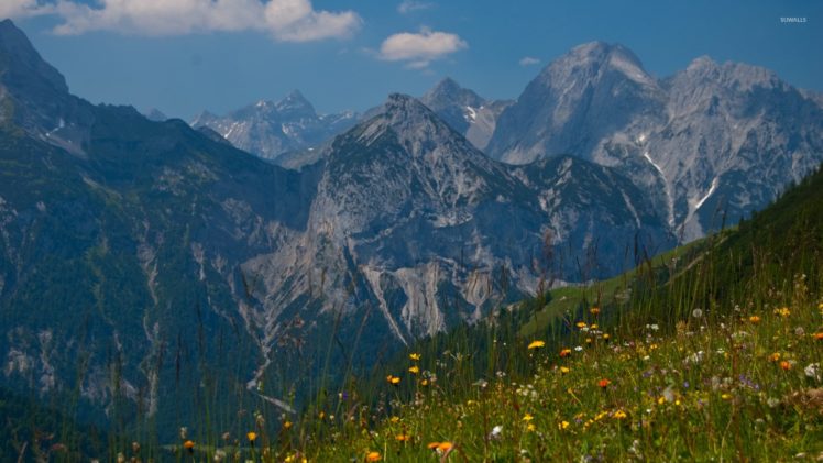 karwendel germany tirol alps summer nature 1920×1080 wallpaper747881 HD Wallpaper Desktop Background