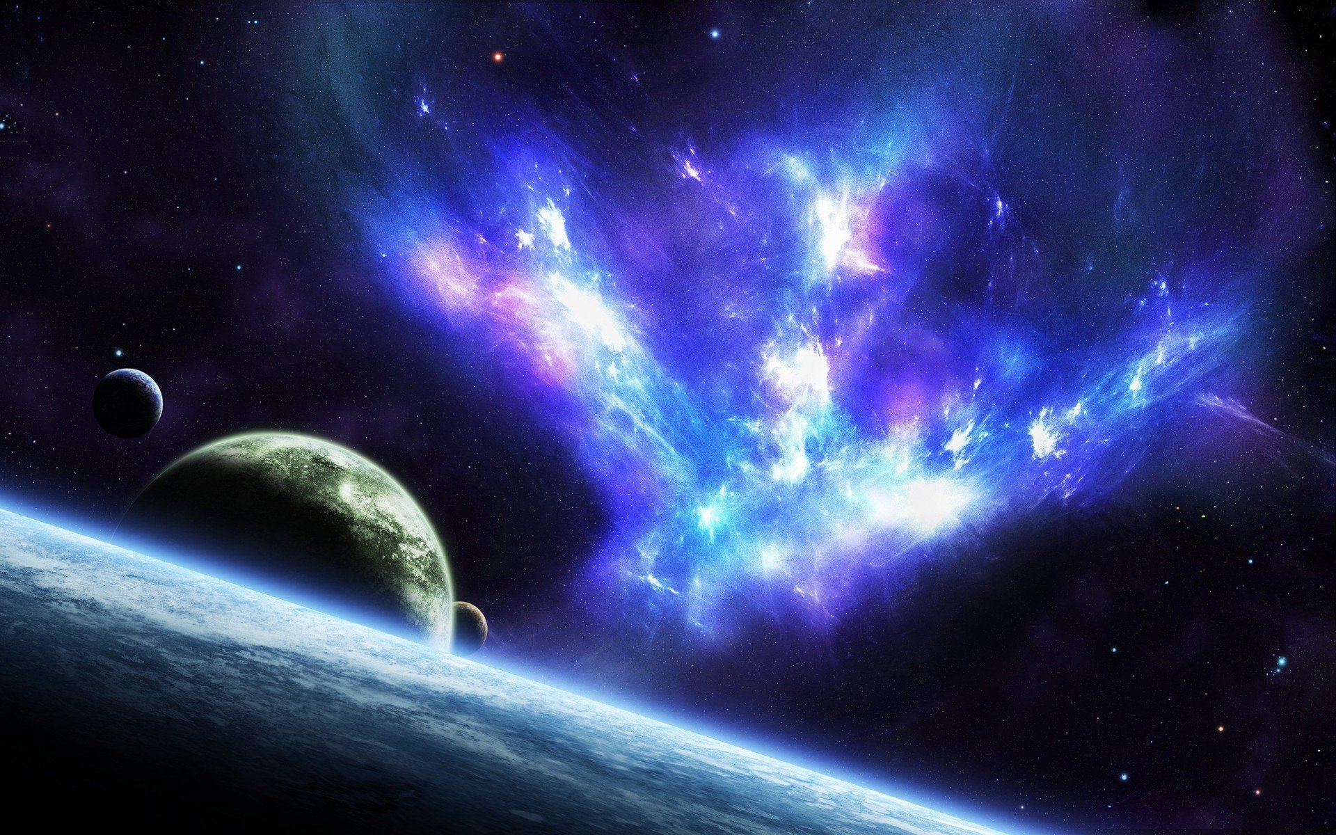 space, Shinin Wallpaper
