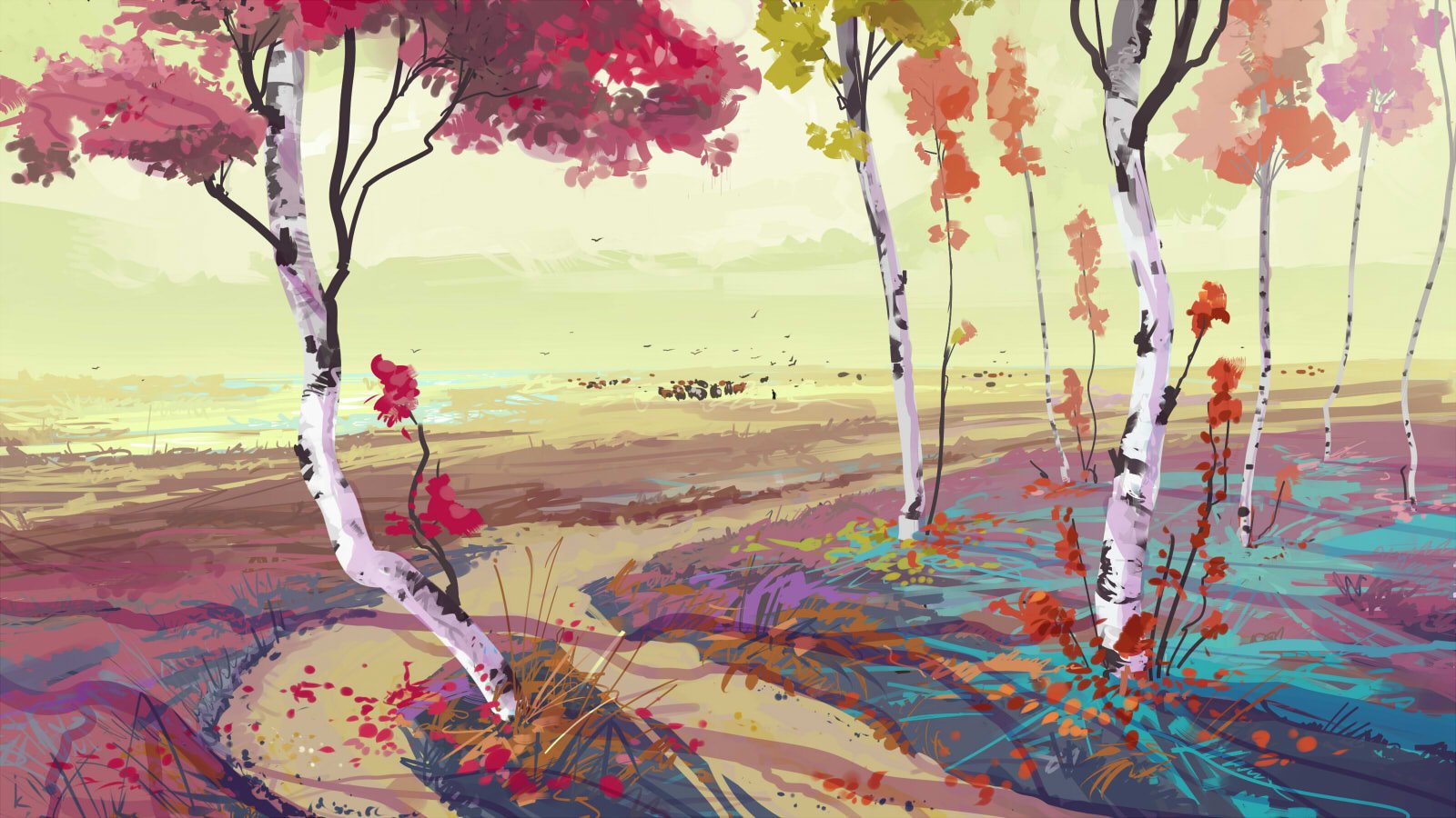 , Russian, Artist, Alexey, Landscape, Illustrator Wallpaper