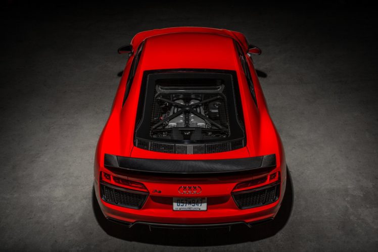 2016, Audi r8, V10, Plus, Cars, Coupe HD Wallpaper Desktop Background
