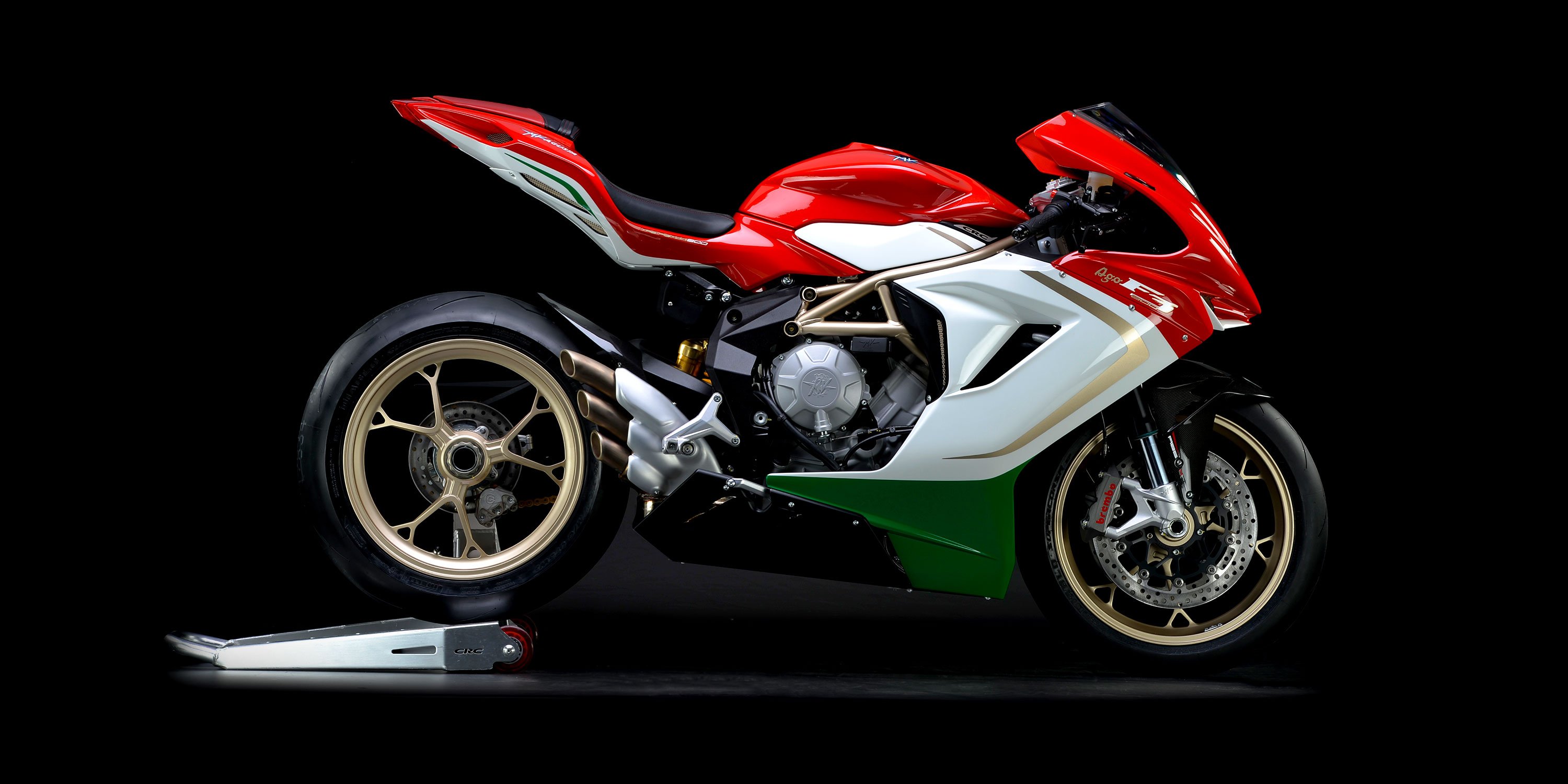 Adesivo Paraserbatoio 3D In Resina – Compatibile Con MV Agusta F3 800 (2015-2016) – Prodotto AZ Graphishop – GP-506(M)