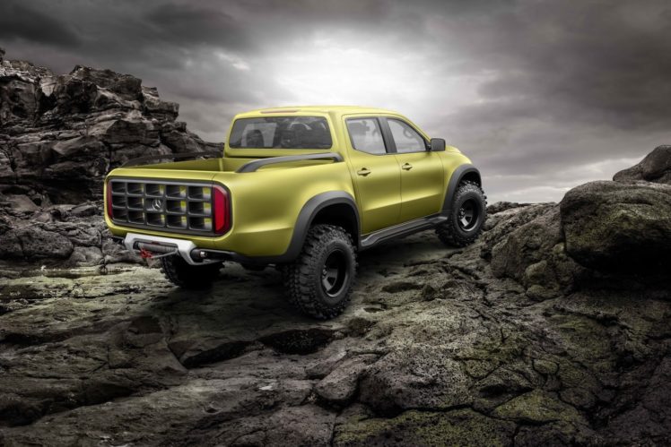 mercedes, Benz, X class, Pickup, Concepts, 2016 HD Wallpaper Desktop Background