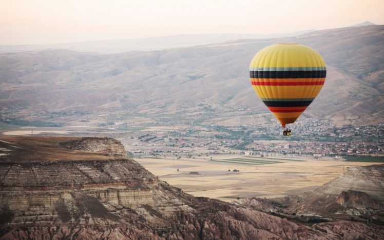 hot, Air, Balloons, Landscape, Nature, Turkey HD Wallpaper Desktop Background