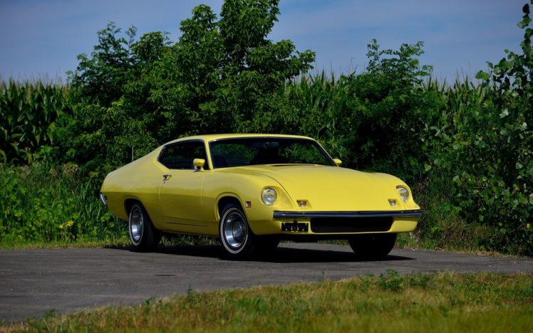 1970, Ford, Torino, King, Cobra, Cars, Yellow, Classic HD Wallpaper Desktop Background