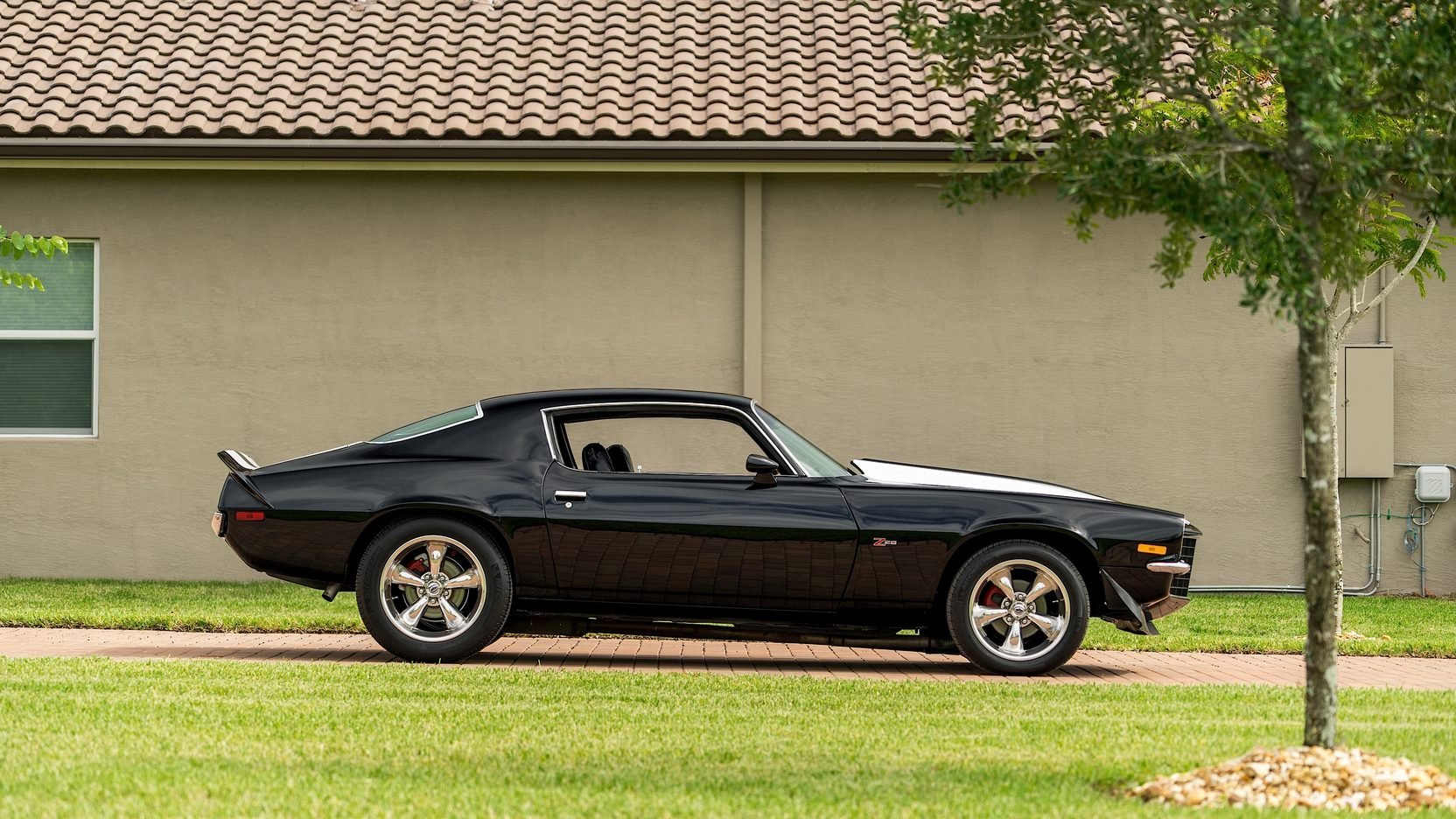 1973, Chevrolet, Camaro, Z28, Resto, Mod, Cars, Coupe, Black Wallpaper