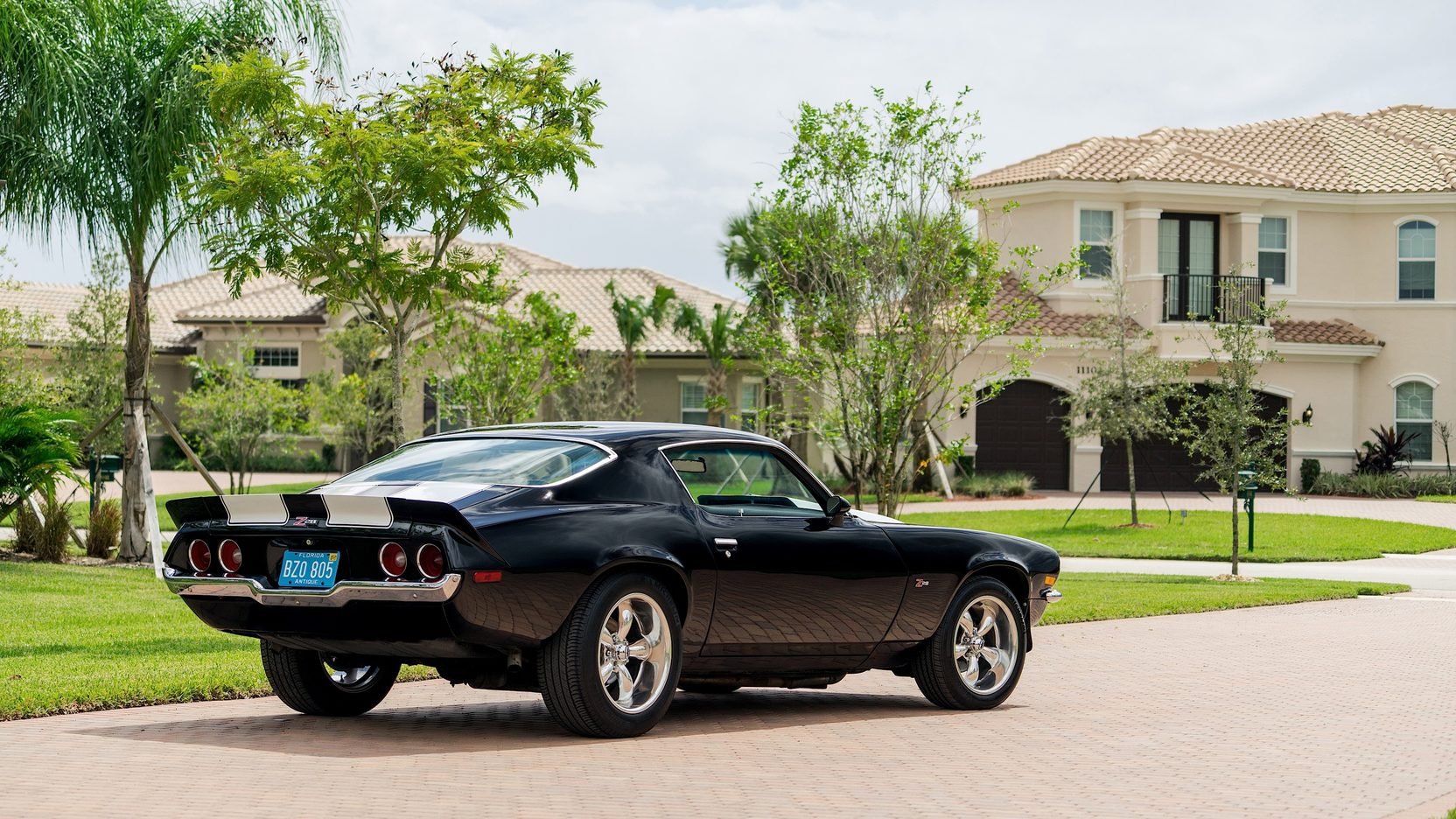 1973, Chevrolet, Camaro, Z28, Resto, Mod, Cars, Coupe, Black Wallpaper