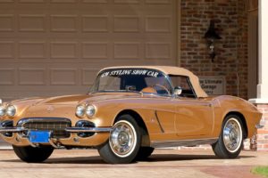 1962, Chevrolet, Corvette, Convertible,  c1 , Cars, Styling, Gold