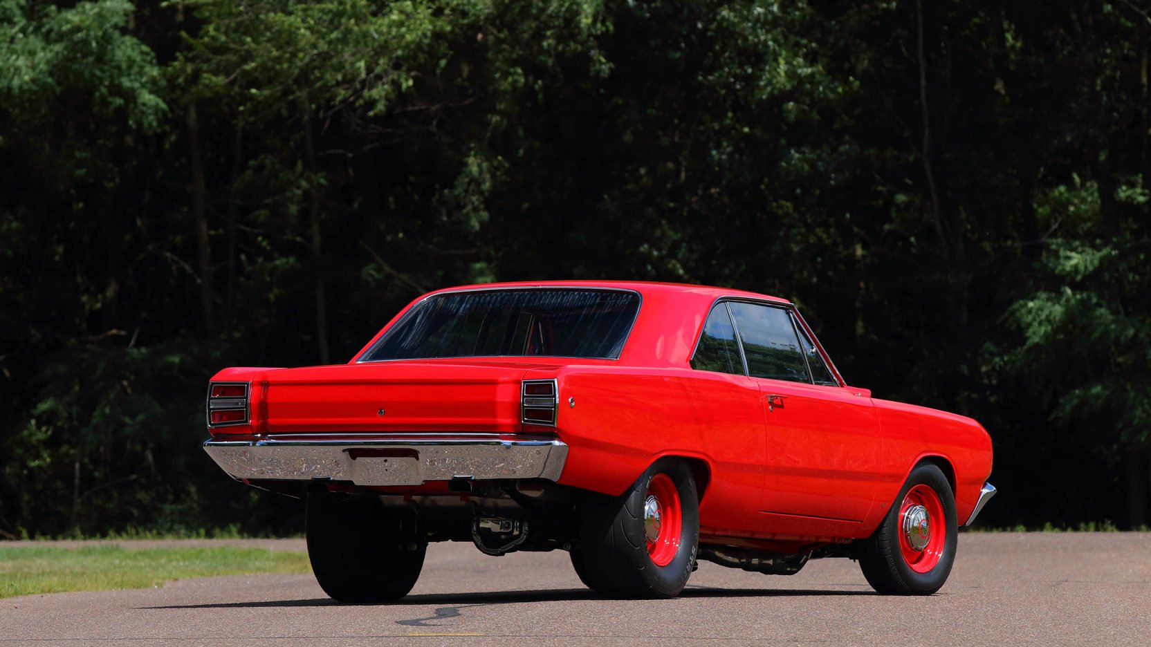 1968, Dodge, Dart, Cars, Coupe, Classic, Red Wallpaper