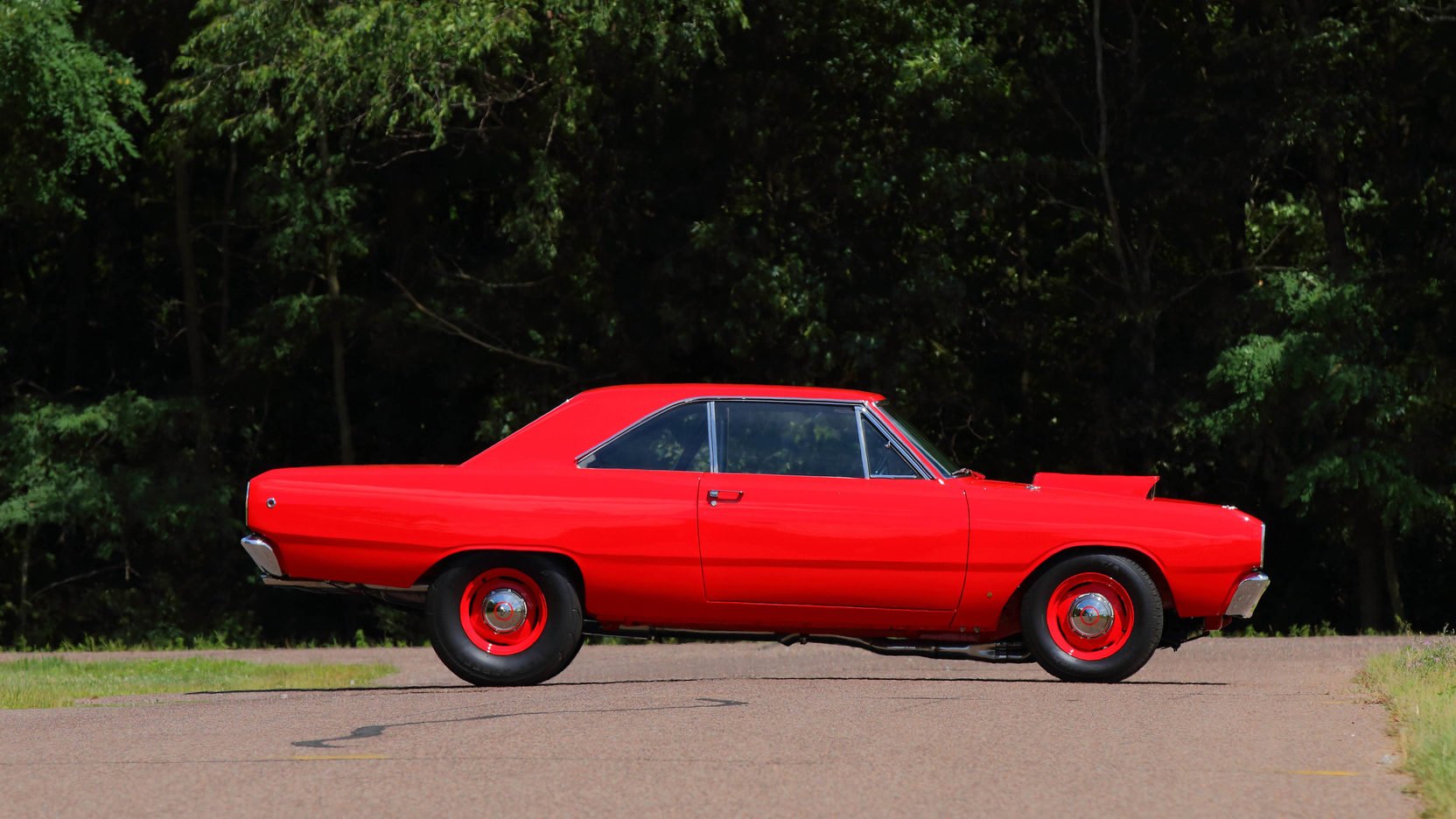 1968, Dodge, Dart, Cars, Coupe, Classic, Red Wallpaper