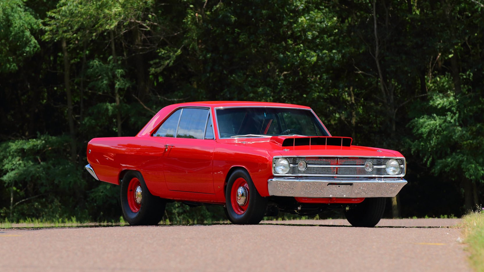1968, Dodge, Dart, Cars, Coupe, Classic, Red Wallpaper