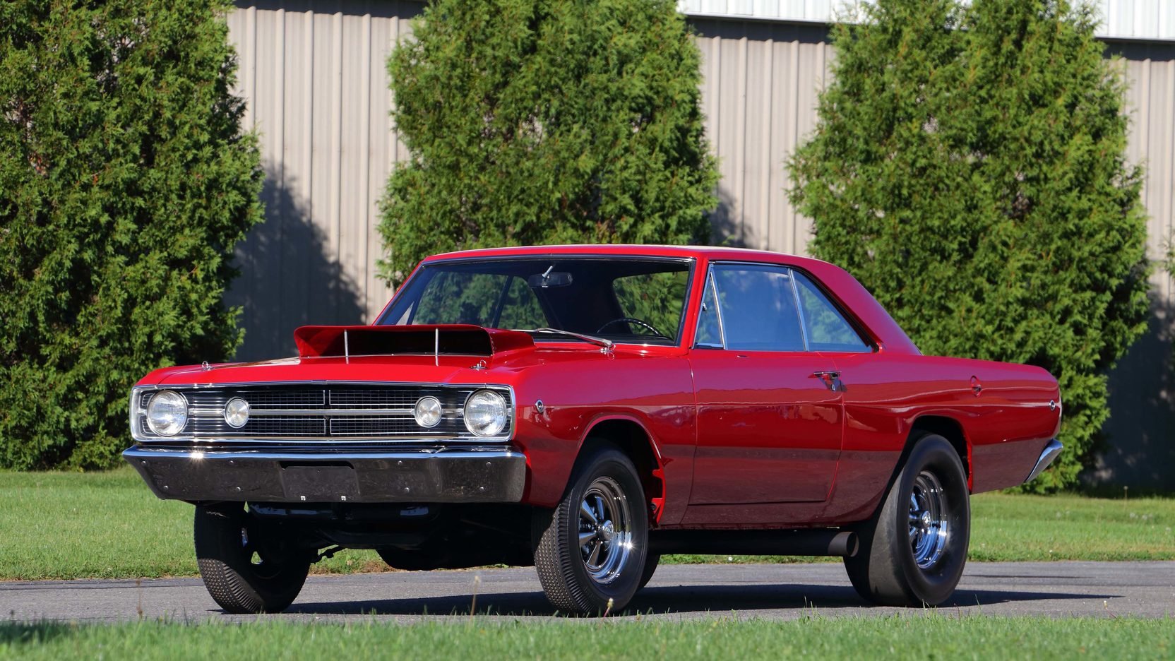 1968, Dodge, Hemi, Dart, Cars, Coupe, Red Wallpaper