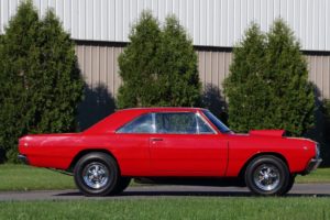 1968, Dodge, Hemi, Dart, Cars, Coupe, Red