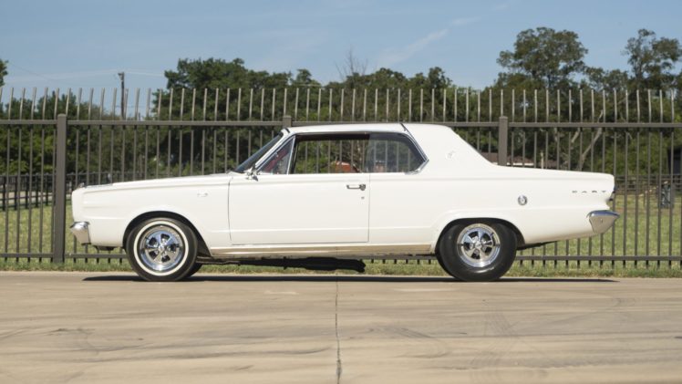 1966, Dodge, D dart, Cars, Classic, White HD Wallpaper Desktop Background