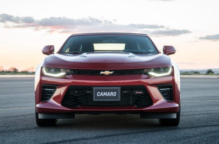 chevrolet, Camaro,  ss , Convertible, Cars, Red, 2016 HD Wallpaper Desktop Background