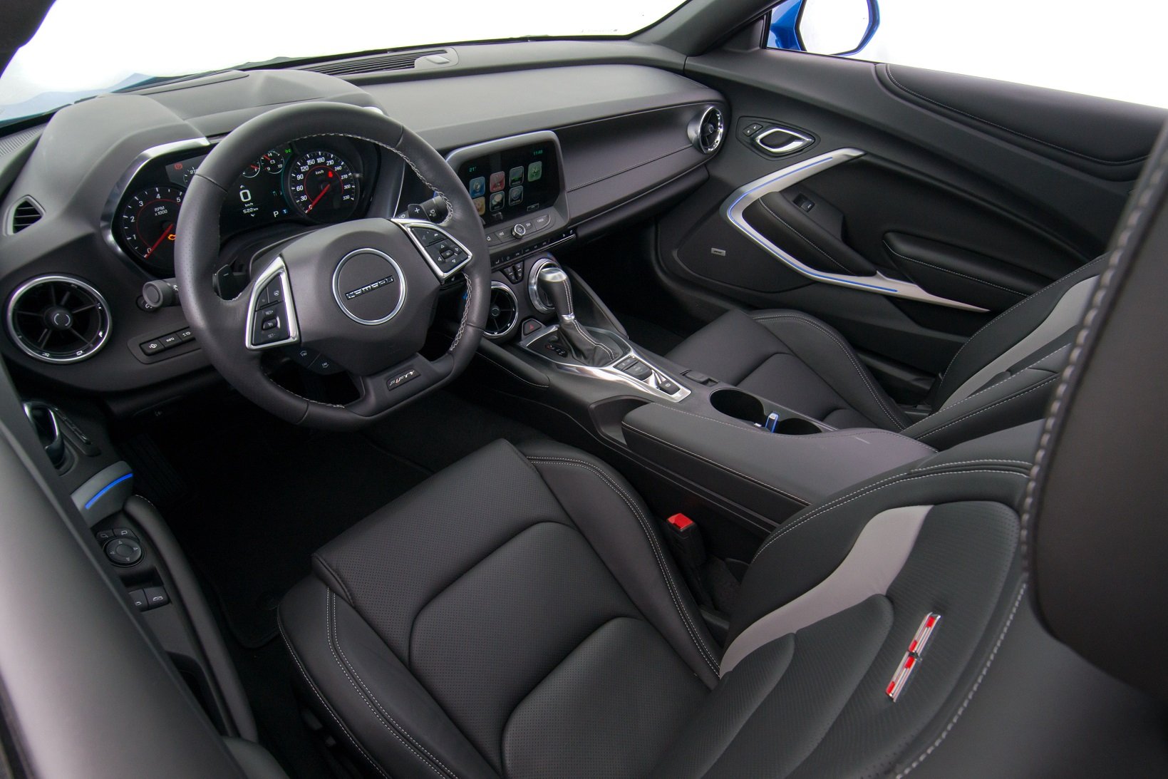 chevrolet, Camaro,  ss , Coupe, Cars, Blue, 2016 Wallpaper