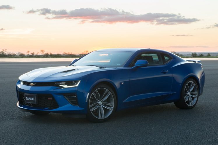 chevrolet, Camaro,  ss , Coupe, Cars, Blue, 2016 HD Wallpaper Desktop Background