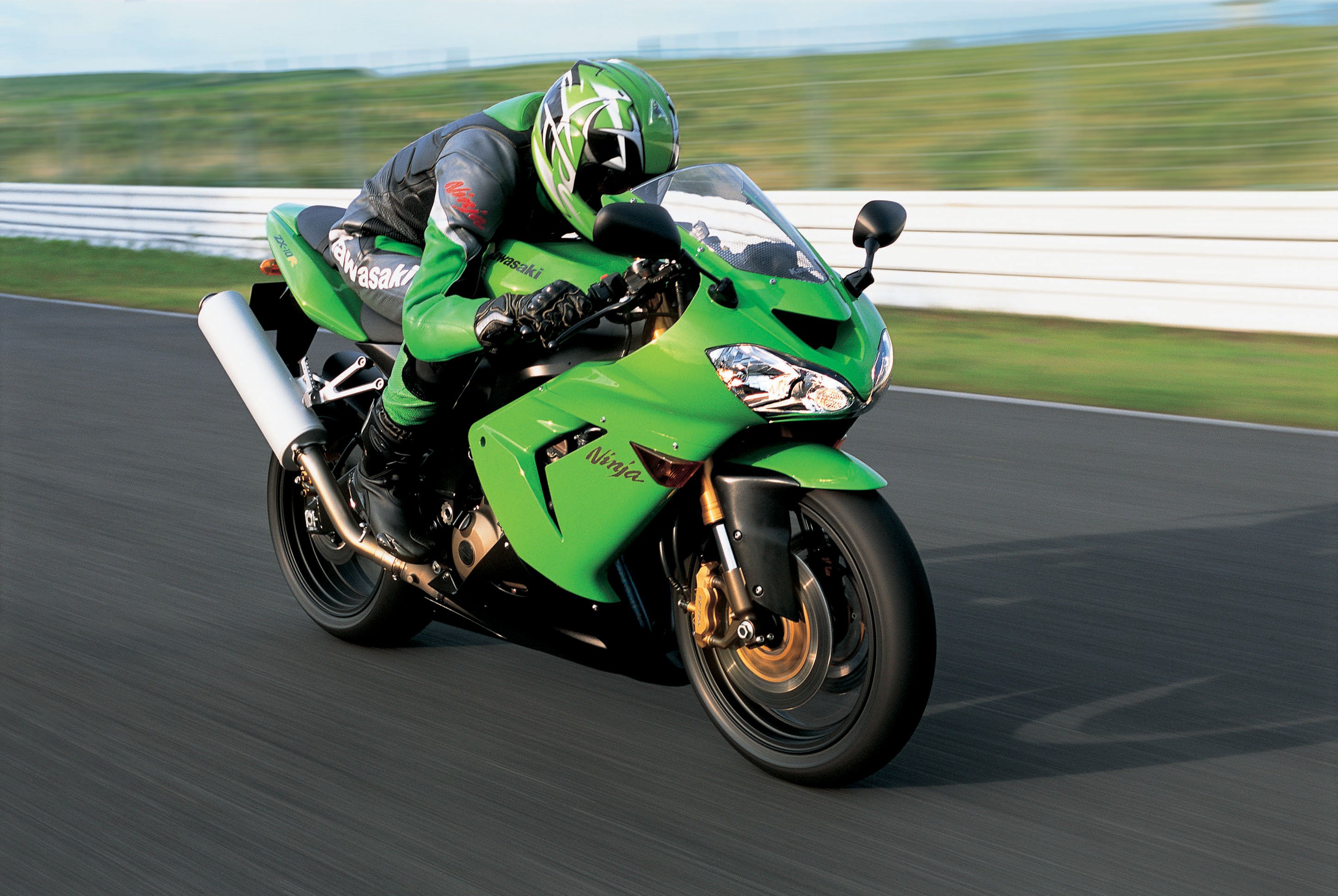 kawasaki, Ninja, Zx 10r, Motorcycles, 2004 Wallpaper