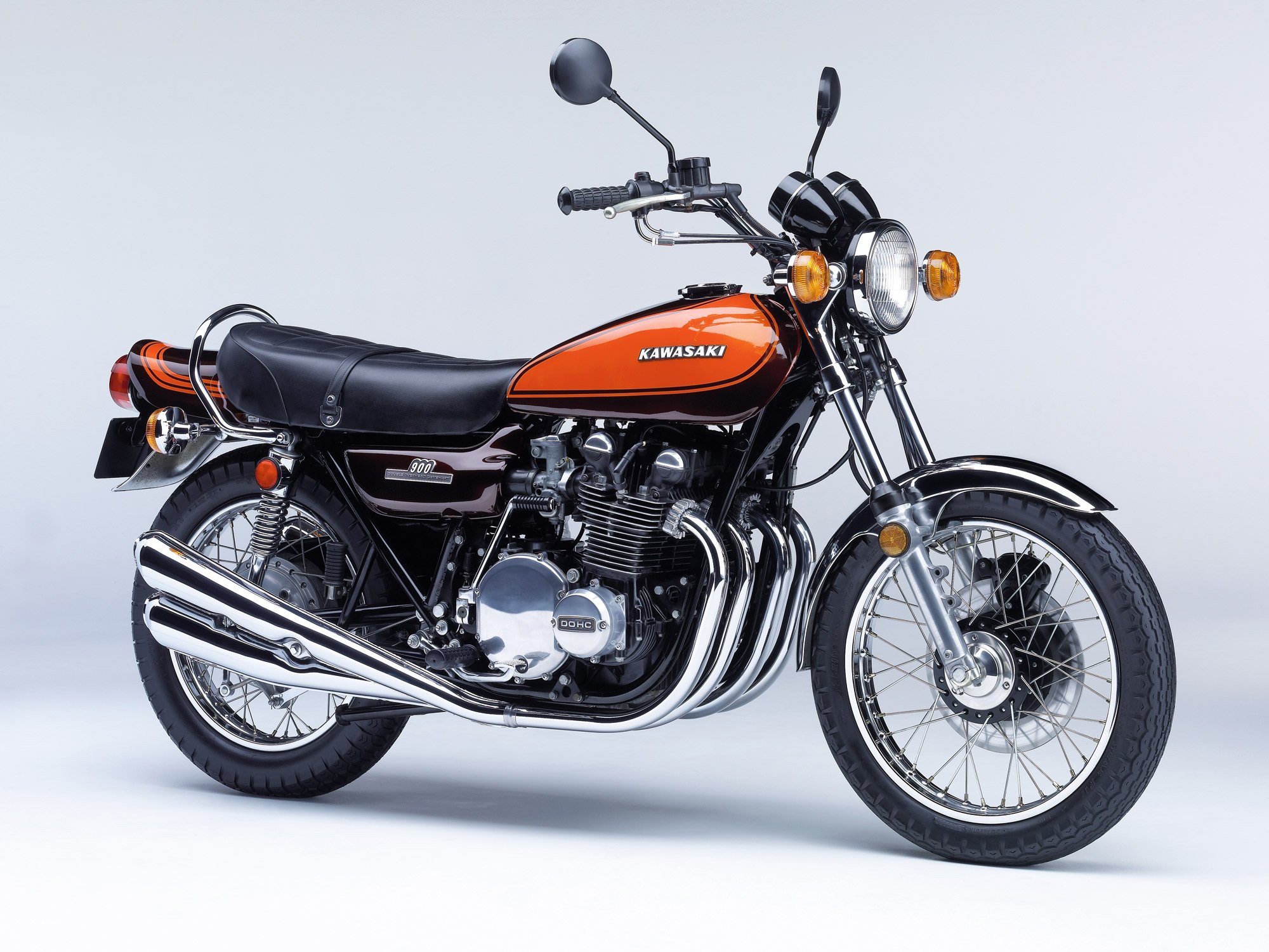 kawasaki z1, 900, Motorcycles, 1972 Wallpaper