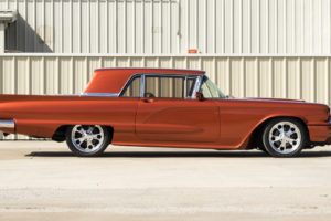 1960, Cars, Classic, Ford, Thunderbird, Tangerine