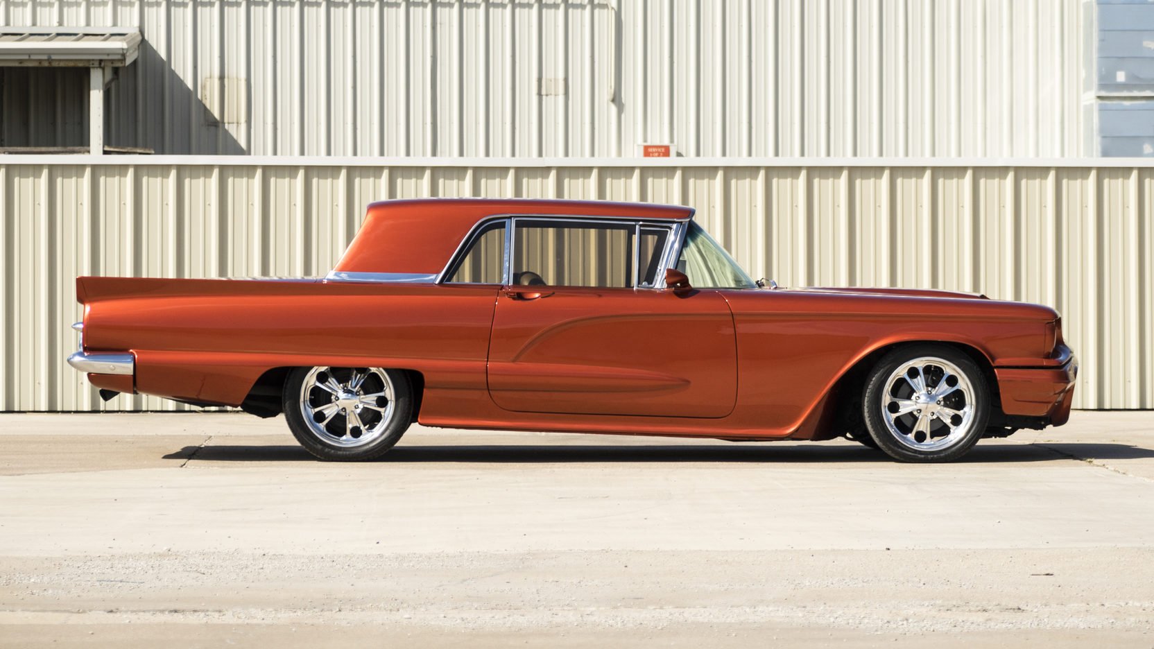 1960, Cars, Classic, Ford, Thunderbird, Tangerine Wallpaper