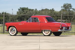 1955, Cars, Classic, Ford, Thunderbird, Red