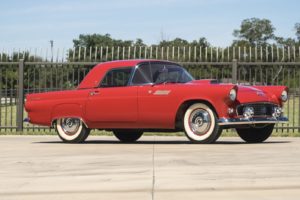 1955, Cars, Classic, Ford, Thunderbird, Red