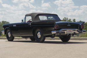 1957, Cars, Classic, Ford, Thunderbird, Black, F bird